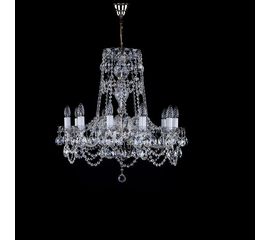 Люстра ArtGlass DONATELA X. nickel, фото 1