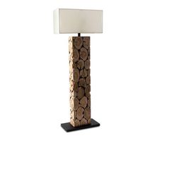 Торшер Philips Collection Teak Wood Lamp, LG, фото 1