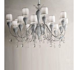 Люстра Masiero Luxury Grace white / black 16, фото 1