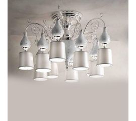 Потолочный светильник Masiero Luxury Grace white / black PL10, фото 1