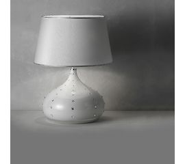 Настольная лампа Masiero Luxury Grace white / black TL1 P, фото 1