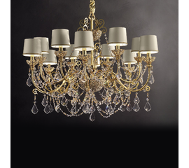 Люстра Masiero Luxury Imperial Gold/ Silver 16, фото 1