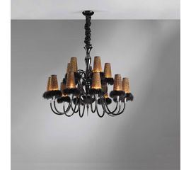 Люстра Carlesso Honey PLUMES S10, фото 1