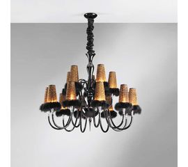 Люстра Carlesso Honey PLUMES S15, фото 1