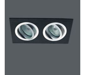 Встраиваемый в потолок светильник Donolux SA1522-Alu/Black, фото 1