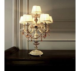 Настольная лампа Ciciriello Lampadari Petra lampada 5+1 luci, фото 1