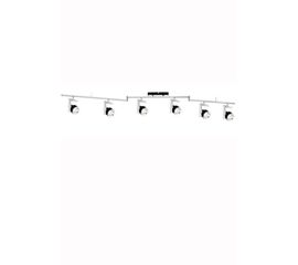 Потолочный светильник Paulmann Spotlight Turn 6x40W GU10 Sz/Chr 60236, фото 1