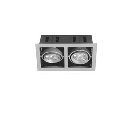 Встраиваемый в потолок светильник Paulmann Premium Line Cardano GU10, 2x50W 75302, фото 1