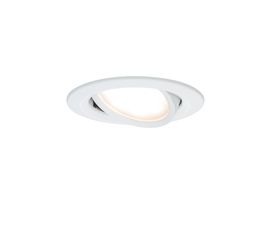 Встраиваемый в потолок светильник Paulmann Prem EBL Coin Slim rd schw LED 1x6,8W 93863, фото 1