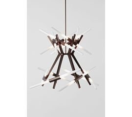 Подвесной светильник Roll &amp;amp; Hill Astral Agnes 02 - 24 Lights, фото 1