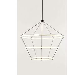 Подвесной светильник Roll &amp;amp; Hill Halo Chandelier - 3 Rings, фото 1