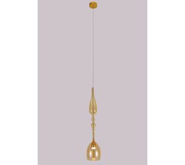 Подвесной светильник Crystal Lux LUX SP1 C AMBER, фото 1