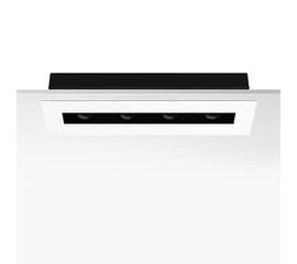 Встраиваемый в потолок светильник Flos Architectural The Black Line Trim 4 Spots, фото 1