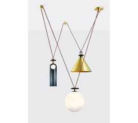 Подвесной светильник Roll &amp;amp; Hill Shape Up 3-Piece Chandelier, фото 1