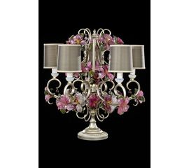 Настольная лампа Pataviumart Jade Flowers TL1351/05AB, фото 1