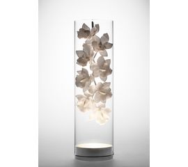 Настольная лампа Jeremy Cole Cymbidium Glass Vessel, фото 1