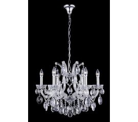Люстра Crystal Lux HOLLYWOOD SP6 CHROME, фото 1