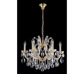 Люстра Crystal Lux HOLLYWOOD SP6 GOLD, фото 1