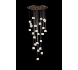 Подвесной светильник Multiforme  Scintilla PL7610-24-CS, фото 1