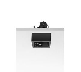 Встраиваемый в потолок светильник Flos Architectural Johnny 80 Semi-Recessed 1L Square, фото 1