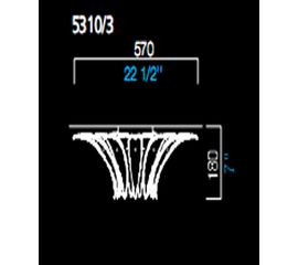 Потолочный светильник Barovier&amp;Toso 5310/2, фото 1