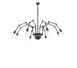 Подвесной светильник Eichholtz Lamp Ceiling Spider 12 Light Bronze, фото 1