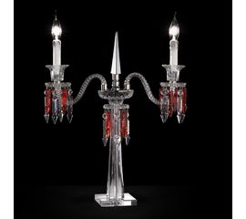 Настольная лампа OR ILLUMINAZIONE 474/FL2 CR MIX ROSSO, фото 1