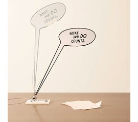 Настольная лампа Ingo Maurer What We Do Counts, фото 1