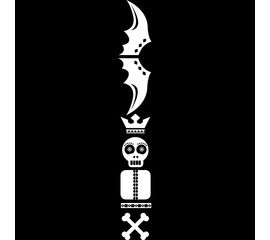 STICKER TOTEM SKULL, фото 1