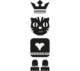 STICKER TOTEM CAT, фото 1
