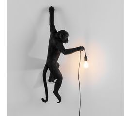 Настенный светильник Seletti The Monkey Lamp Black Hanging Version, фото 1