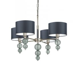 Люстра HEATHFIELD Alette Chandelier Nickel, фото 1