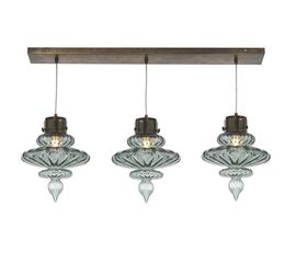 Подвесной светильник HEATHFIELD Basilica Rectangle 3 Light, фото 1