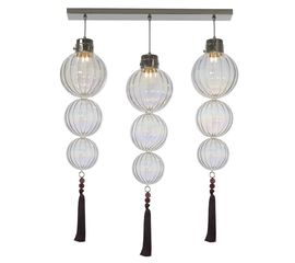 Подвесной светильник HEATHFIELD Medina Rectangle 3 Light, фото 1