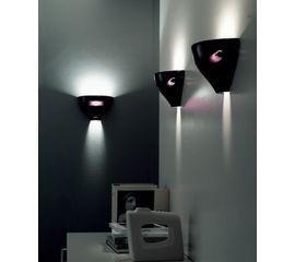 Настенный светильник Vistosi Alma AP nero, фото 1