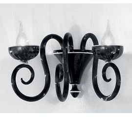 Настенный светильник IDL Baroque 449/2A nero, фото 1