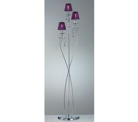 Торшер IDL Rossella 301/3P CRISTALLO VIOLA, фото 1