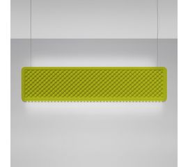 Подвесной светильник Artemide Eggboard Baffle Direct + Indirect 1600x400, фото 1