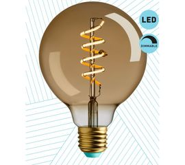 Филаментовая лампочка Plumen WHIRLY WYATT - DIMMABLE LED, фото 1