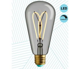 Филаментовая лампочка Plumen Whirly Willis - Dimmable LED, фото 1