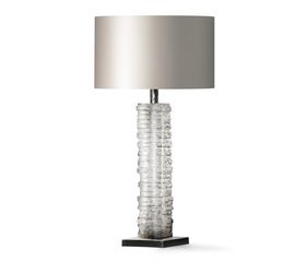 Настольная лампа Porta Romana Crystal Strata Column Lamp, фото 1