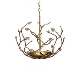 Подвесной светильник Porta Romana Small Blossom Chandelier without Shade, фото 1