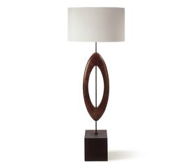 Настольная лампа Porta Romana Sculpted Manhattan Lamp, фото 1