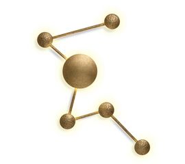 Настенно-потолочный светильник Porta Romana Constellation Wall Light, фото 1