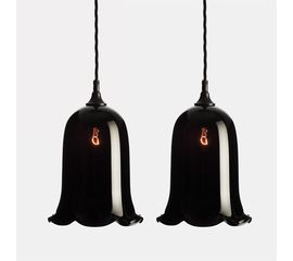 Подвесной светильник Rothschild &amp; Bickers Black Nouveau Bell, фото 1