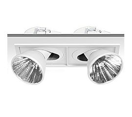 Карданный металлогалогенный светильник Bosma RONI duo, фото 1