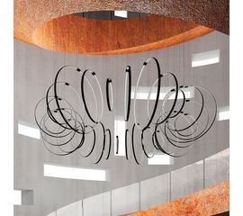 Подвесной светильник ZAVA RINGS VERTICALE, фото 1