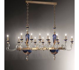 Люстра Avivo Lighting BAROCCO AXIS L14 Coloured, фото 1