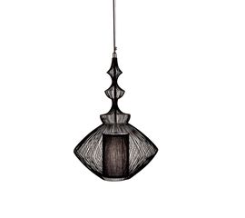 Подвесной светильник Forestier Suspension Opium Noir, фото 1