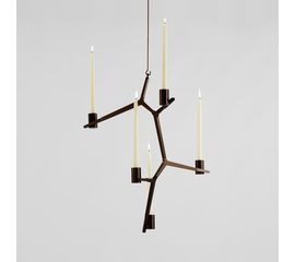 Подвесной светильник Roll &amp;amp; Hill Agnes Candelabra Hanging 5 Candles, фото 1
